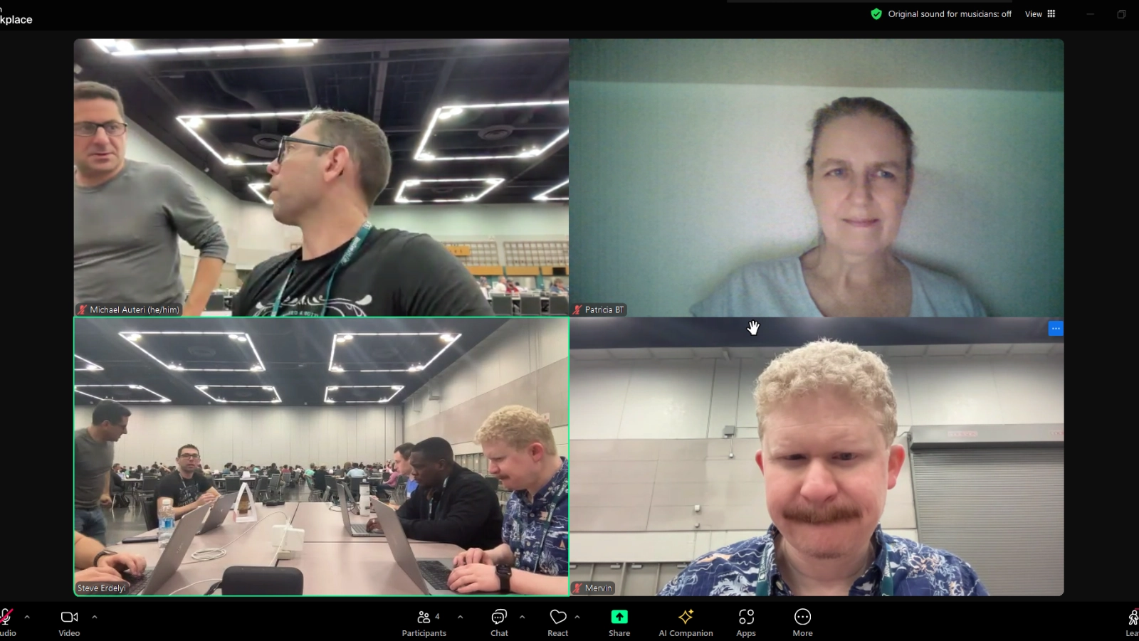 Zoom capture of our live event at WCUS Contributor Day